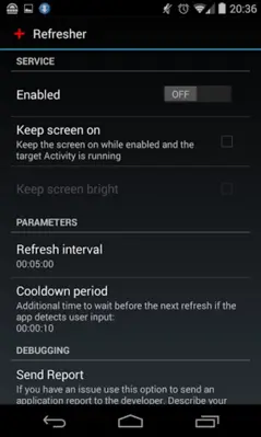 Refresher android App screenshot 1